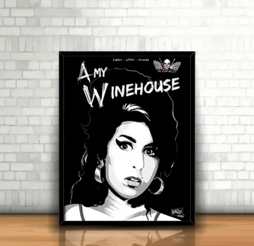 Quadro Amy Winehouse
