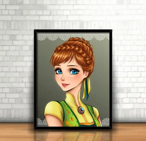 Quadro Anna (Frozen) / Anime