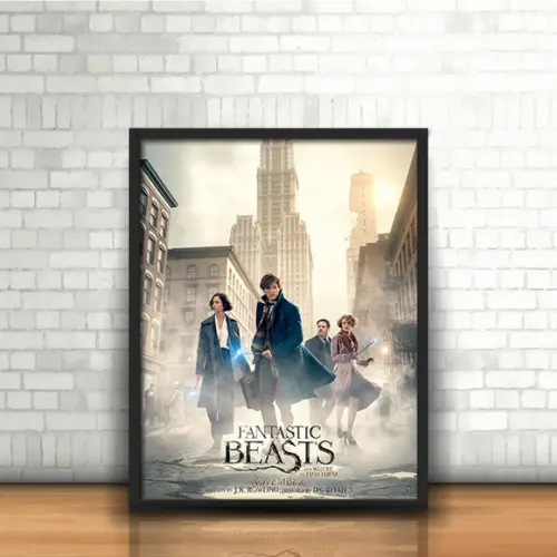 Quadro Animais Fantástico / Harry Potter / 20x30cm