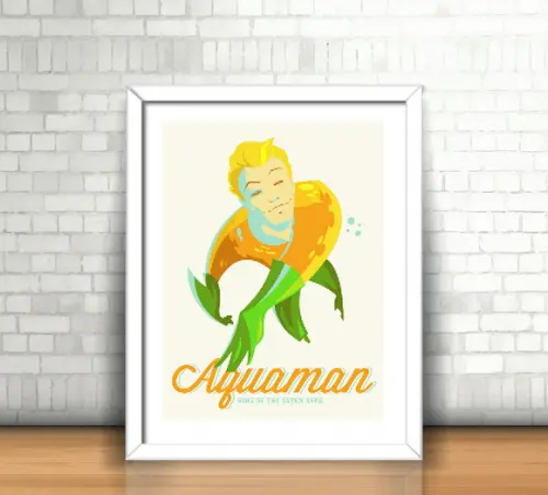Quadro Aquaman