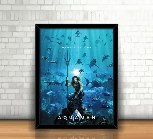 Quadro Aquaman / Liga da Justiça