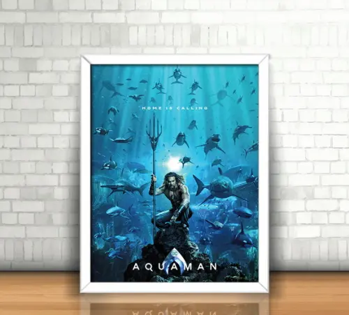 Quadro Aquaman / Liga da Justiça