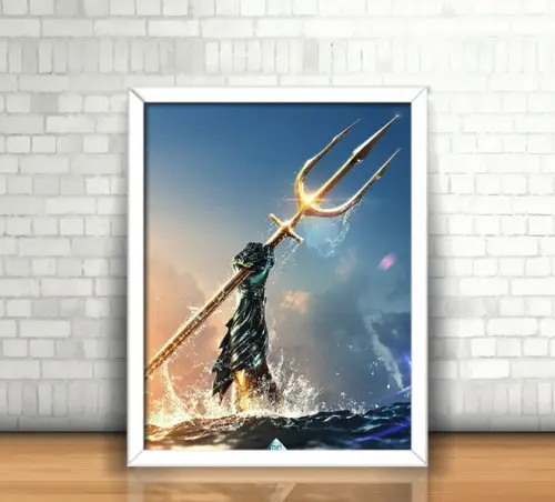 Quadro Aquaman / Liga da Justiça