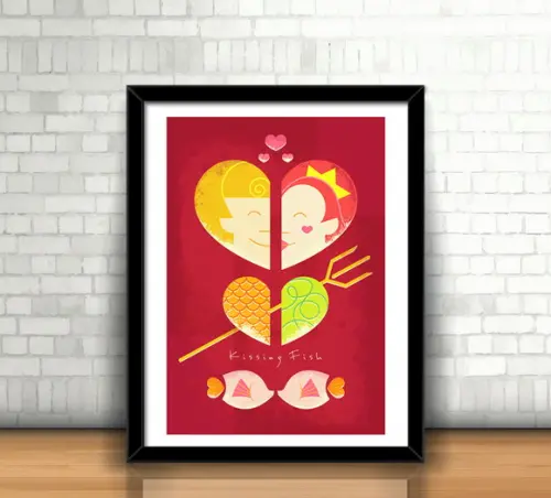 Quadro Aquaman & Mera