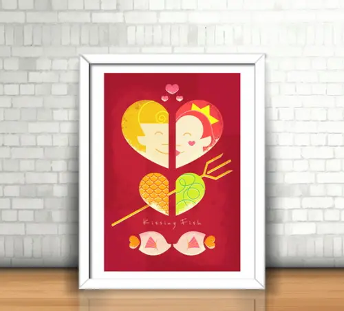 Quadro Aquaman & Mera