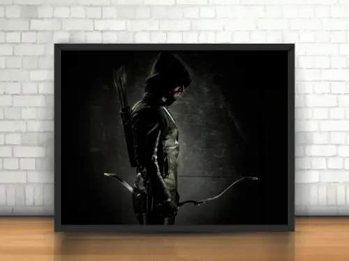 Quadro Arqueiro Verde (arrow)