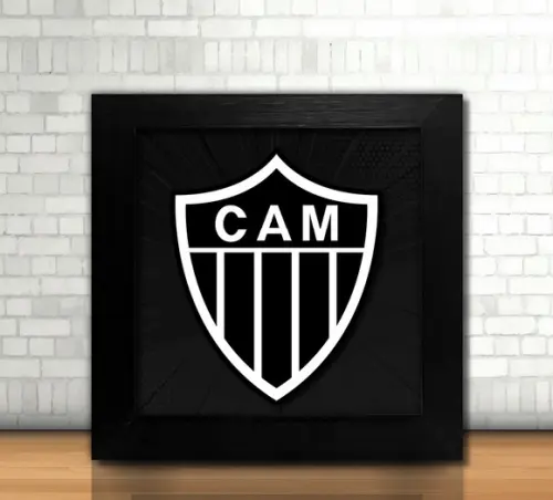 Quadro Atletico-MG (20x20cm)