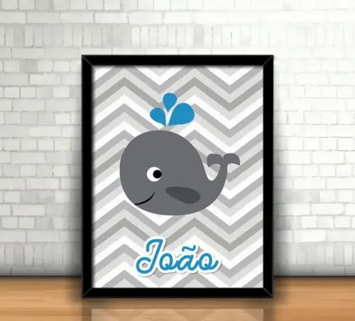 Quadro Baleia