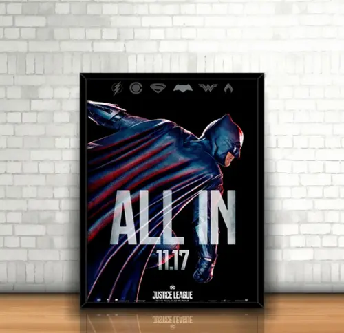 Quadro Batman / Liga da Justiça
