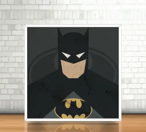 Quadro Batman (20x20cm)
