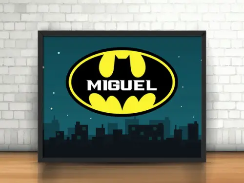 Quadro Batman / Personalizado