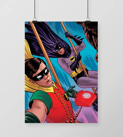 Quadro Batman & Robin Clássico