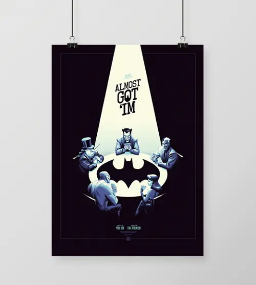 Quadro Batman Almost Got 'im
