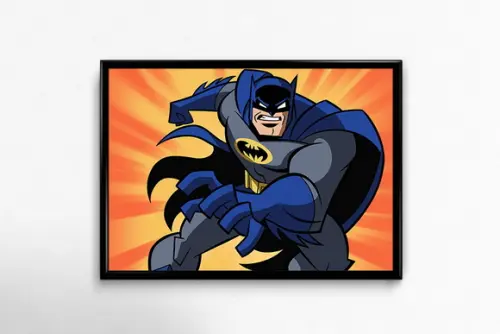 Quadro Batman Bravos e Destemidos