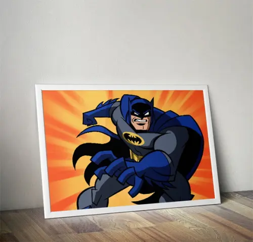 Quadro Batman Bravos e Destemidos
