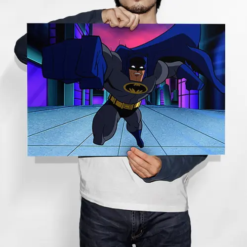 Quadro Batman Bravos e Destemidos