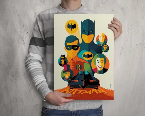 Quadro Batman Série Clássica TV