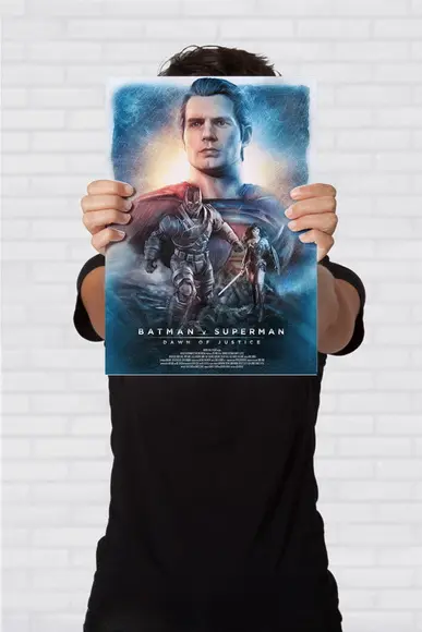 Quadro Batman vs Superman