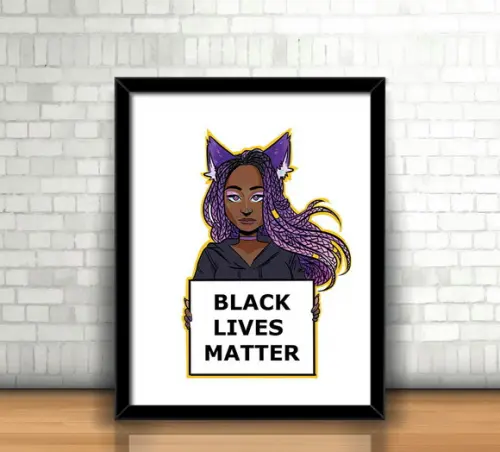 Quadro Black Lives Matter
