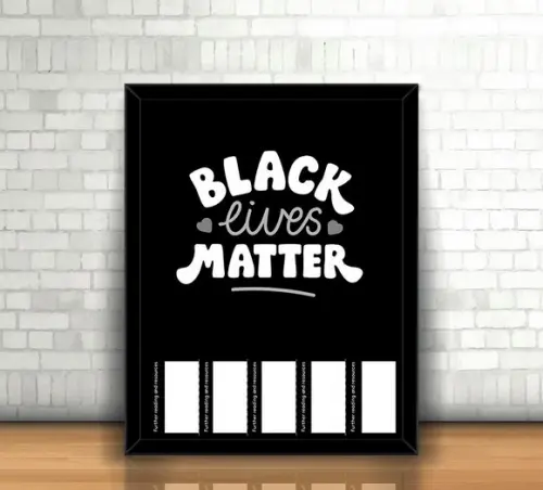 Quadro Black Lives Matter