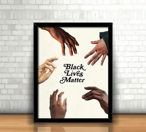 Quadro Black Lives Matter