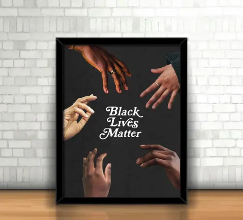 Quadro Black Lives Matter