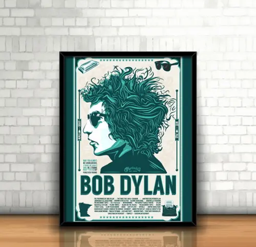 Quadro Bob Dylan