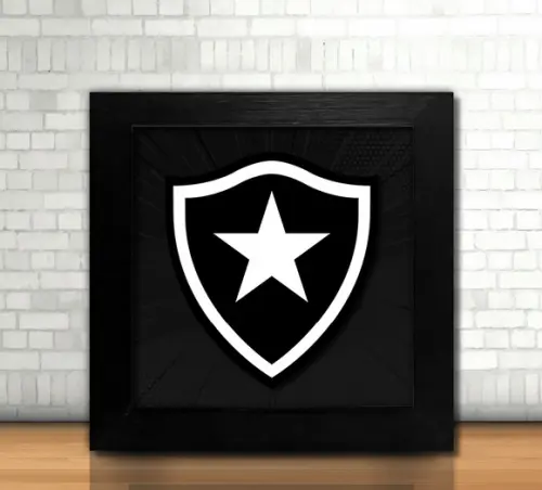Quadro Botafogo (20x20cm)