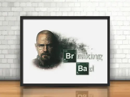 Quadro Breaking Bad