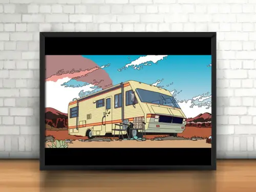 Quadro Breaking Bad