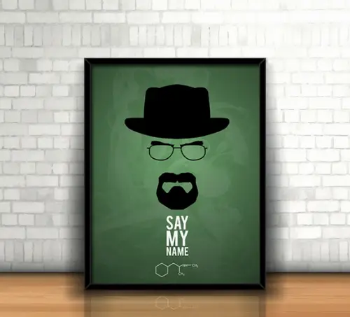 Quadro Breaking Bad