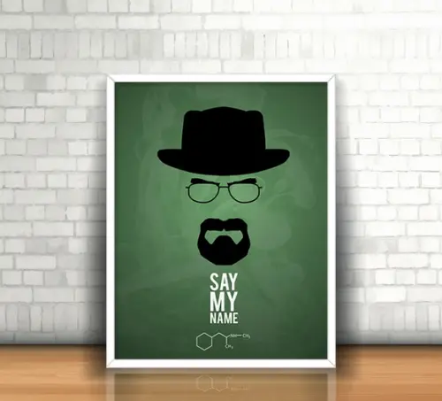 Quadro Breaking Bad