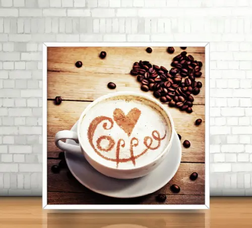Quadro Café (20x20cm)