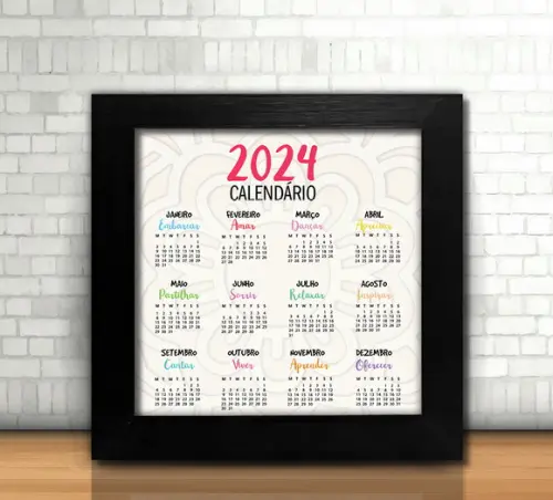 Quadro Calendário