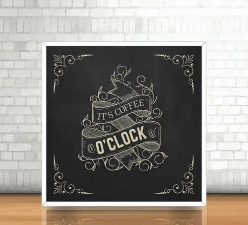 Quadro Café (20x20cm)