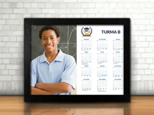 Quadro Calendário Escolar