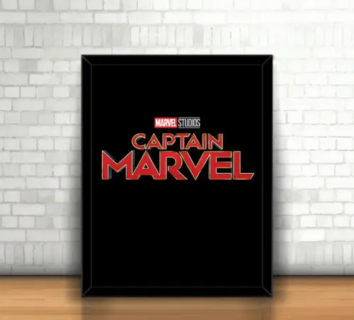 Quadro Capitã Marvel