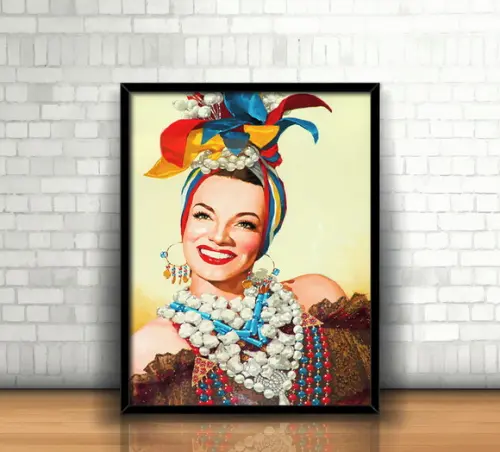 Quadro Carmen Miranda
