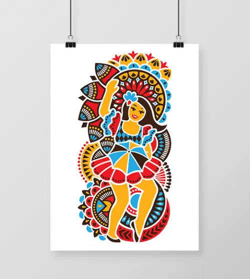 Quadro Carnaval / Fantasia