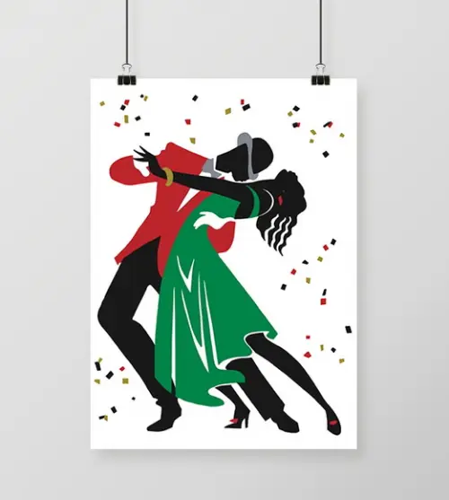 Quadro Carnaval / Casal