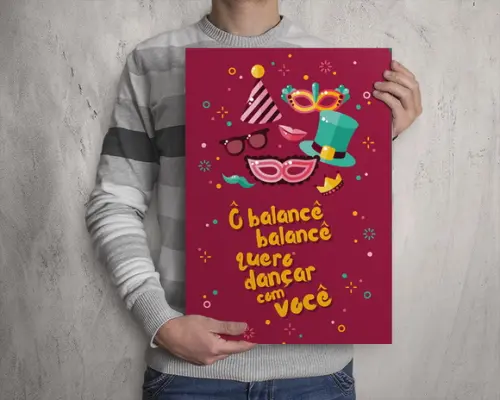 Quadro Carnaval / Ô Balancê