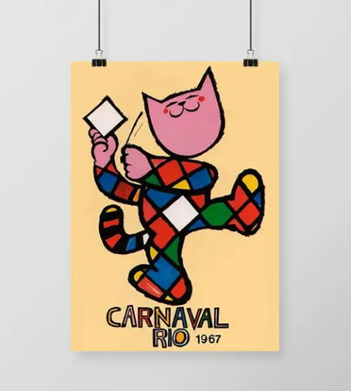 Quadro Carnaval / Vintage