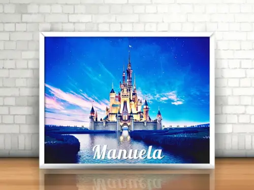 Quadro Castelo Princesas