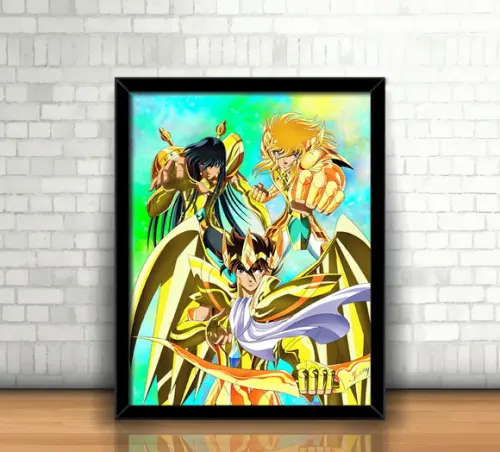 Quadro Cavaleiros do Zodíaco