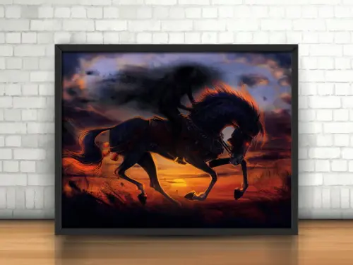 Quadro Cavaleiros do Apocalipse (Trevas)