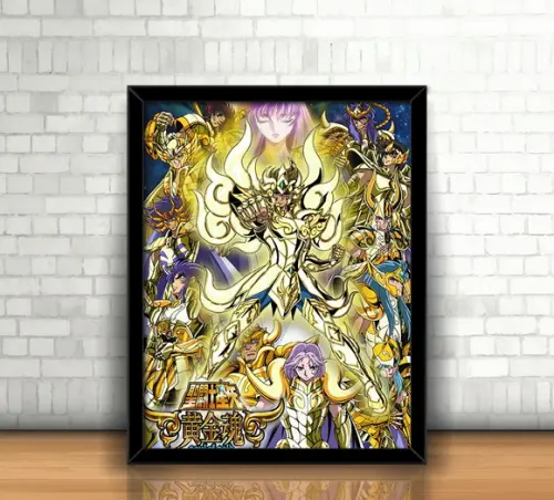 Quadro Cavaleiros do Zodíaco