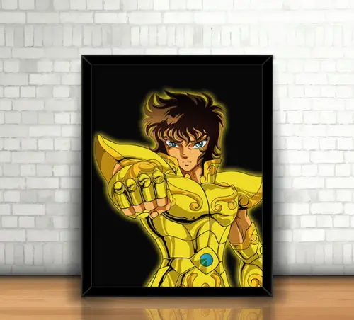 Quadro Cavaleiros do Zodíaco