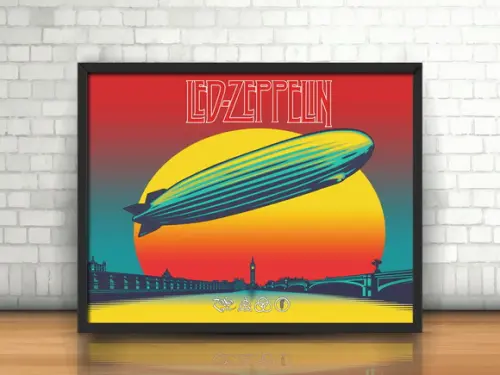 Quadro Celebration Day / Led Zeppelin
