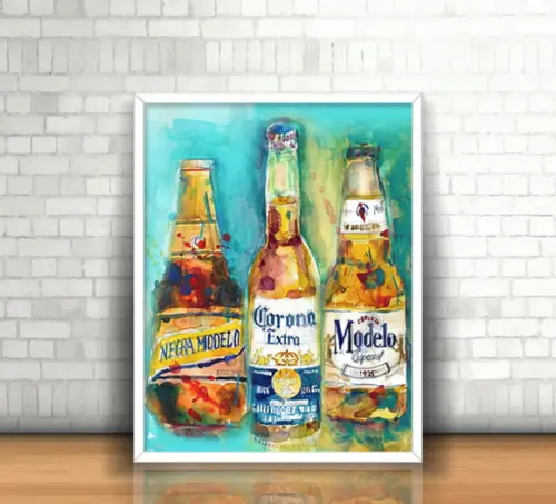 Quadro Cerveja Corona