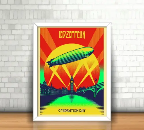 Quadro Celebration Day / Led Zeppelin